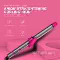 gaya rambut dengan curling iron